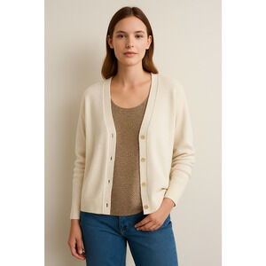 J. JILL Brown Polka Dot Tank Large Petite A-Line Rayon Layering Top Classic